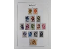 1912/85, Sammlung in gestempelter Erhaltung auf Leuchtturm Vordruckblättern ab 1-3, dabei Mi.3ya, 53-60, 72-77, 82-89, 94-107