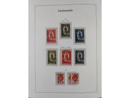 1912/85, Sammlung in gestempelter Erhaltung auf Leuchtturm Vordruckblättern ab 1-3, dabei Mi.3ya, 53-60, 72-77, 82-89, 94-107