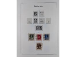 1912/85, Sammlung in gestempelter Erhaltung auf Leuchtturm Vordruckblättern ab 1-3, dabei Mi.3ya, 53-60, 72-77, 82-89, 94-107