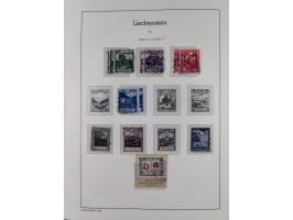 1912/85, Sammlung in gestempelter Erhaltung auf Leuchtturm Vordruckblättern ab 1-3, dabei Mi.3ya, 53-60, 72-77, 82-89, 94-107