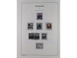 1912/85, Sammlung in gestempelter Erhaltung auf Leuchtturm Vordruckblättern ab 1-3, dabei Mi.3ya, 53-60, 72-77, 82-89, 94-107