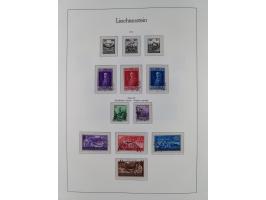 1912/85, Sammlung in gestempelter Erhaltung auf Leuchtturm Vordruckblättern ab 1-3, dabei Mi.3ya, 53-60, 72-77, 82-89, 94-107