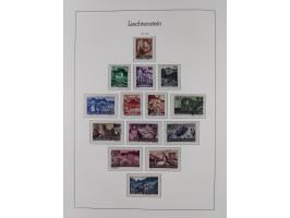 1912/85, Sammlung in gestempelter Erhaltung auf Leuchtturm Vordruckblättern ab 1-3, dabei Mi.3ya, 53-60, 72-77, 82-89, 94-107