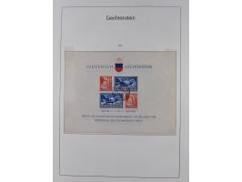 1912/85, Sammlung in gestempelter Erhaltung auf Leuchtturm Vordruckblättern ab 1-3, dabei Mi.3ya, 53-60, 72-77, 82-89, 94-107