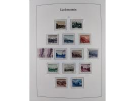 1912/85, Sammlung in gestempelter Erhaltung auf Leuchtturm Vordruckblättern ab 1-3, dabei Mi.3ya, 53-60, 72-77, 82-89, 94-107