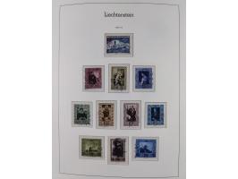 1912/85, Sammlung in gestempelter Erhaltung auf Leuchtturm Vordruckblättern ab 1-3, dabei Mi.3ya, 53-60, 72-77, 82-89, 94-107