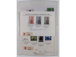 1912/85, Sammlung in gestempelter Erhaltung auf Leuchtturm Vordruckblättern ab 1-3, dabei Mi.3ya, 53-60, 72-77, 82-89, 94-107