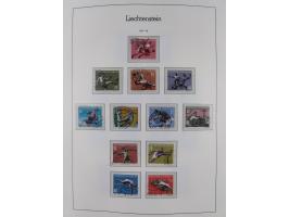 1912/85, Sammlung in gestempelter Erhaltung auf Leuchtturm Vordruckblättern ab 1-3, dabei Mi.3ya, 53-60, 72-77, 82-89, 94-107