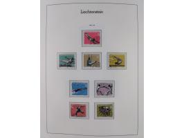 1912/85, Sammlung in gestempelter Erhaltung auf Leuchtturm Vordruckblättern ab 1-3, dabei Mi.3ya, 53-60, 72-77, 82-89, 94-107