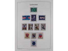 1912/85, Sammlung in gestempelter Erhaltung auf Leuchtturm Vordruckblättern ab 1-3, dabei Mi.3ya, 53-60, 72-77, 82-89, 94-107