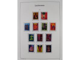 1912/85, Sammlung in gestempelter Erhaltung auf Leuchtturm Vordruckblättern ab 1-3, dabei Mi.3ya, 53-60, 72-77, 82-89, 94-107