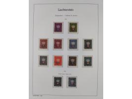 1912/85, Sammlung in gestempelter Erhaltung auf Leuchtturm Vordruckblättern ab 1-3, dabei Mi.3ya, 53-60, 72-77, 82-89, 94-107