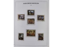 1912/85, Sammlung in gestempelter Erhaltung auf Leuchtturm Vordruckblättern ab 1-3, dabei Mi.3ya, 53-60, 72-77, 82-89, 94-107