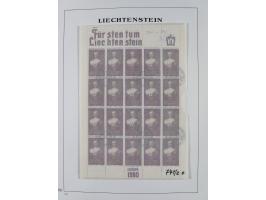 1912/85, Sammlung in gestempelter Erhaltung auf Leuchtturm Vordruckblättern ab 1-3, dabei Mi.3ya, 53-60, 72-77, 82-89, 94-107