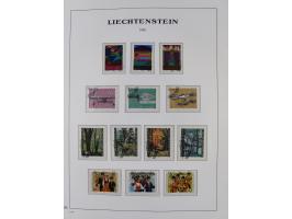 1912/85, Sammlung in gestempelter Erhaltung auf Leuchtturm Vordruckblättern ab 1-3, dabei Mi.3ya, 53-60, 72-77, 82-89, 94-107