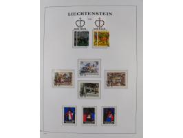 1912/85, Sammlung in gestempelter Erhaltung auf Leuchtturm Vordruckblättern ab 1-3, dabei Mi.3ya, 53-60, 72-77, 82-89, 94-107
