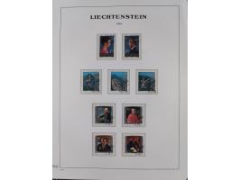 1912/85, Sammlung in gestempelter Erhaltung auf Leuchtturm Vordruckblättern ab 1-3, dabei Mi.3ya, 53-60, 72-77, 82-89, 94-107