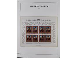 1912/85, Sammlung in gestempelter Erhaltung auf Leuchtturm Vordruckblättern ab 1-3, dabei Mi.3ya, 53-60, 72-77, 82-89, 94-107