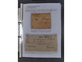 GLEIWITZ: 1817/1950 (ca.), ausstellungsmäßig aufgezogene Sammlung mit reichhaltig zusätzlichem Material, überschlägig rund 35