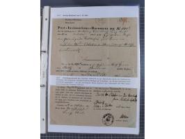 GLEIWITZ: 1817/1950 (ca.), ausstellungsmäßig aufgezogene Sammlung mit reichhaltig zusätzlichem Material, überschlägig rund 35