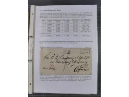 GLEIWITZ: 1817/1950 (ca.), ausstellungsmäßig aufgezogene Sammlung mit reichhaltig zusätzlichem Material, überschlägig rund 35