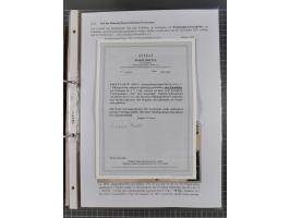 GLEIWITZ: 1817/1950 (ca.), ausstellungsmäßig aufgezogene Sammlung mit reichhaltig zusätzlichem Material, überschlägig rund 35