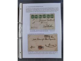 GLEIWITZ: 1817/1950 (ca.), ausstellungsmäßig aufgezogene Sammlung mit reichhaltig zusätzlichem Material, überschlägig rund 35