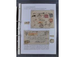 GLEIWITZ: 1817/1950 (ca.), ausstellungsmäßig aufgezogene Sammlung mit reichhaltig zusätzlichem Material, überschlägig rund 35