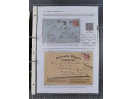 GLEIWITZ: 1817/1950 (ca.), ausstellungsmäßig aufgezogene Sammlung mit reichhaltig zusätzlichem Material, überschlägig rund 35