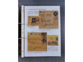 GLEIWITZ: 1817/1950 (ca.), ausstellungsmäßig aufgezogene Sammlung mit reichhaltig zusätzlichem Material, überschlägig rund 35