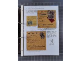 GLEIWITZ: 1817/1950 (ca.), ausstellungsmäßig aufgezogene Sammlung mit reichhaltig zusätzlichem Material, überschlägig rund 35