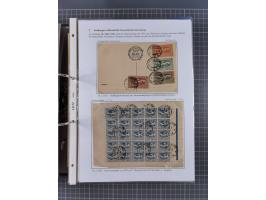 GLEIWITZ: 1817/1950 (ca.), ausstellungsmäßig aufgezogene Sammlung mit reichhaltig zusätzlichem Material, überschlägig rund 35