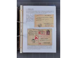 GLEIWITZ: 1817/1950 (ca.), ausstellungsmäßig aufgezogene Sammlung mit reichhaltig zusätzlichem Material, überschlägig rund 35