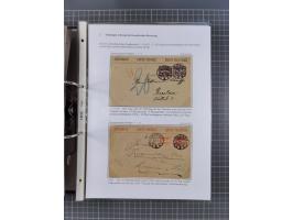 GLEIWITZ: 1817/1950 (ca.), ausstellungsmäßig aufgezogene Sammlung mit reichhaltig zusätzlichem Material, überschlägig rund 35