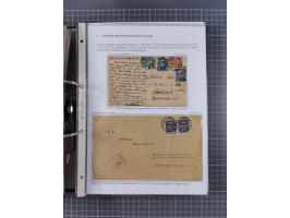 GLEIWITZ: 1817/1950 (ca.), ausstellungsmäßig aufgezogene Sammlung mit reichhaltig zusätzlichem Material, überschlägig rund 35