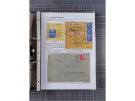 GLEIWITZ: 1817/1950 (ca.), ausstellungsmäßig aufgezogene Sammlung mit reichhaltig zusätzlichem Material, überschlägig rund 35