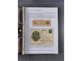 GLEIWITZ: 1817/1950 (ca.), ausstellungsmäßig aufgezogene Sammlung mit reichhaltig zusätzlichem Material, überschlägig rund 35