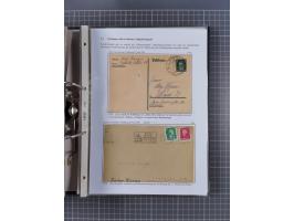 GLEIWITZ: 1817/1950 (ca.), ausstellungsmäßig aufgezogene Sammlung mit reichhaltig zusätzlichem Material, überschlägig rund 35