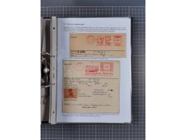 GLEIWITZ: 1817/1950 (ca.), ausstellungsmäßig aufgezogene Sammlung mit reichhaltig zusätzlichem Material, überschlägig rund 35