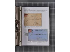 GLEIWITZ: 1817/1950 (ca.), ausstellungsmäßig aufgezogene Sammlung mit reichhaltig zusätzlichem Material, überschlägig rund 35