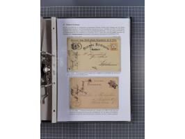 GLEIWITZ: 1817/1950 (ca.), ausstellungsmäßig aufgezogene Sammlung mit reichhaltig zusätzlichem Material, überschlägig rund 35