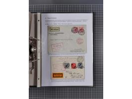 GLEIWITZ: 1817/1950 (ca.), ausstellungsmäßig aufgezogene Sammlung mit reichhaltig zusätzlichem Material, überschlägig rund 35