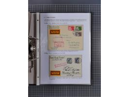 GLEIWITZ: 1817/1950 (ca.), ausstellungsmäßig aufgezogene Sammlung mit reichhaltig zusätzlichem Material, überschlägig rund 35