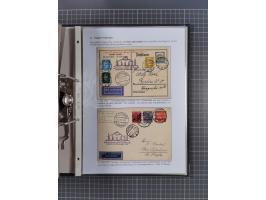 GLEIWITZ: 1817/1950 (ca.), ausstellungsmäßig aufgezogene Sammlung mit reichhaltig zusätzlichem Material, überschlägig rund 35