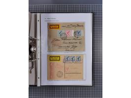 GLEIWITZ: 1817/1950 (ca.), ausstellungsmäßig aufgezogene Sammlung mit reichhaltig zusätzlichem Material, überschlägig rund 35