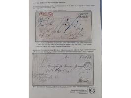 GLEIWITZ: 1817/1950 (ca.), ausstellungsmäßig aufgezogene Sammlung mit reichhaltig zusätzlichem Material, überschlägig rund 35