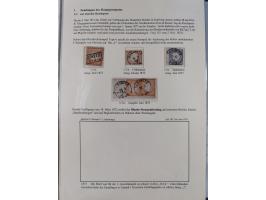 GLEIWITZ: 1817/1950 (ca.), ausstellungsmäßig aufgezogene Sammlung mit reichhaltig zusätzlichem Material, überschlägig rund 35