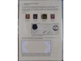 GLEIWITZ: 1817/1950 (ca.), ausstellungsmäßig aufgezogene Sammlung mit reichhaltig zusätzlichem Material, überschlägig rund 35