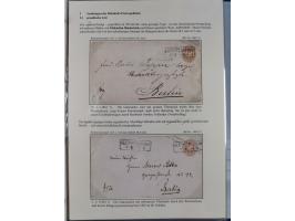 GLEIWITZ: 1817/1950 (ca.), ausstellungsmäßig aufgezogene Sammlung mit reichhaltig zusätzlichem Material, überschlägig rund 35