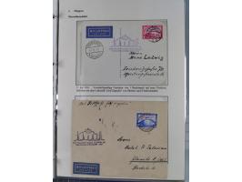 GLEIWITZ: 1817/1950 (ca.), ausstellungsmäßig aufgezogene Sammlung mit reichhaltig zusätzlichem Material, überschlägig rund 35